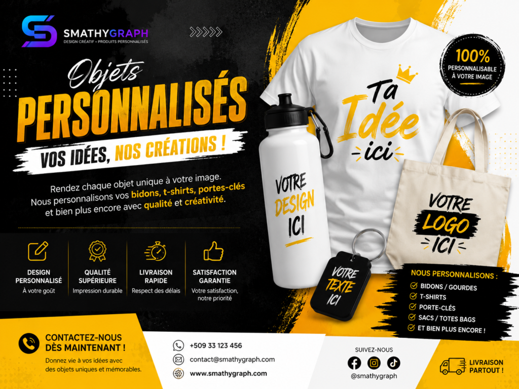 flyers objet personnaliser